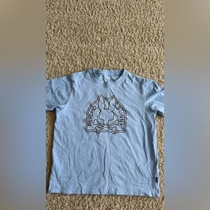 Psycho Bunny Kids Light Blue Graphic Tee